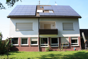 Solar/Photovoltaik Anlage in Haidgau/Haid